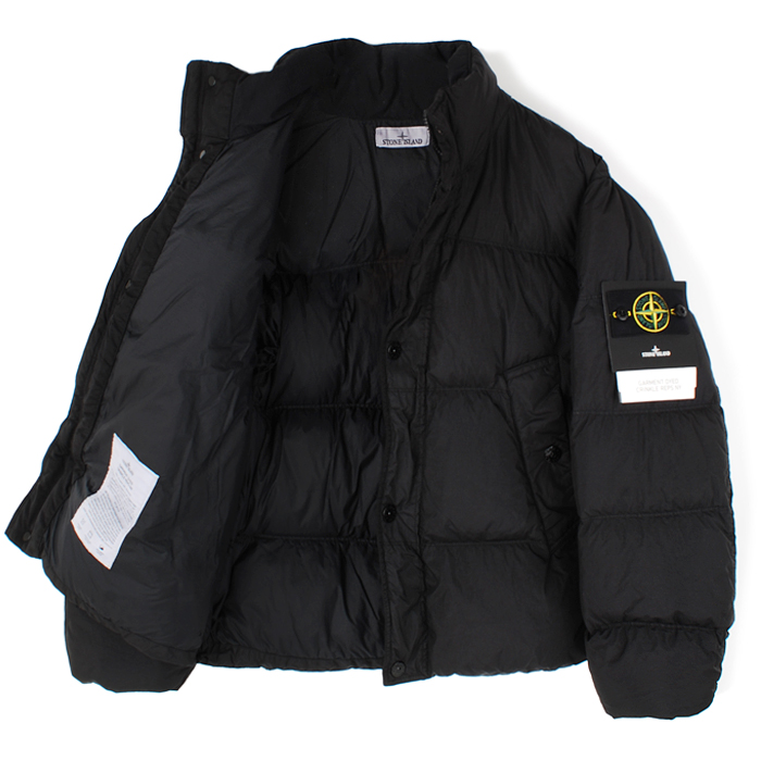 25FW 스톤 크링클랩스 패딩 블랙 K2S154100010 S0A23 V0029